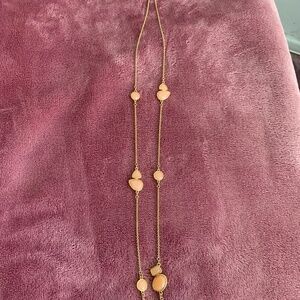 KATE SPADE Blush Color Pop Necklace 15" Long
